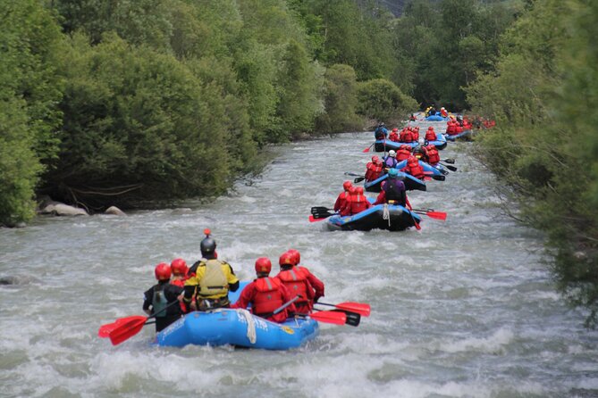 Rafting Power in the Noce stream in Ossana - The briefing and transport to the river