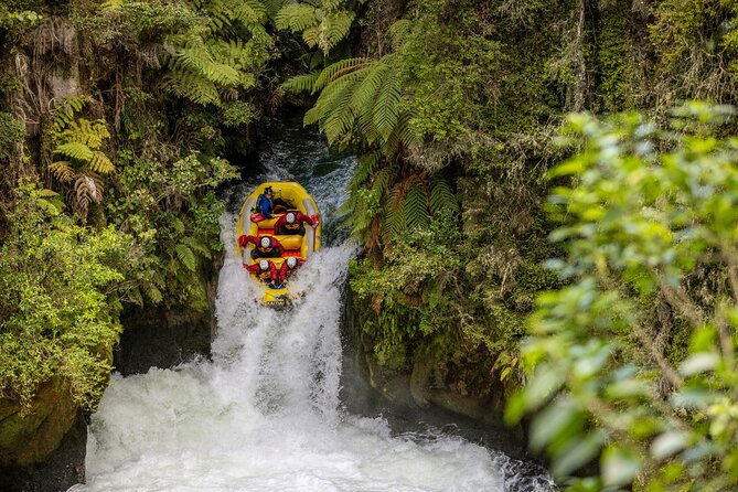Rafting Rotorua Kaituna White Water Rafting | Kaitiaki Adventures - From Rotorua pickup to the Kahikatea Forest base