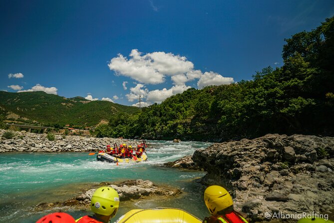 Rafting Vjosa River Gjirokastër Albania ARG - What the 3 to 4 hour route feels like