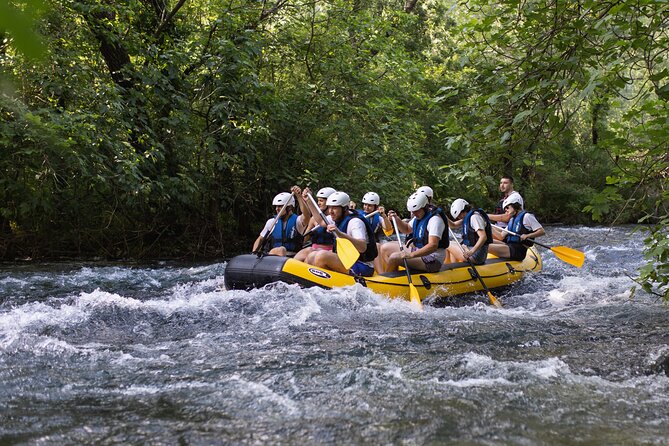 Rafting with cave exploring & cliff jumping |Go Pro 12| - From Split to the Cetina River