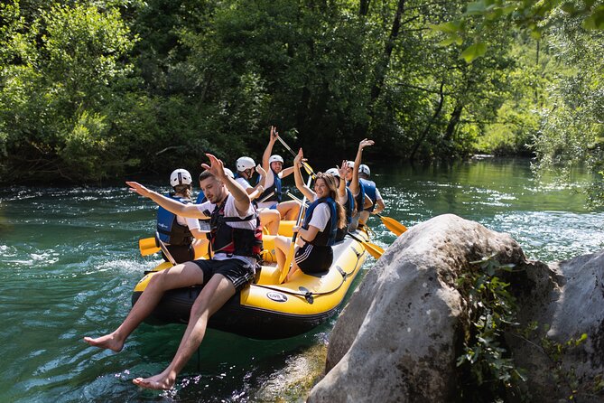Rafting with cave exploring & cliff jumping |Go Pro 12| - Getting fitted for the river