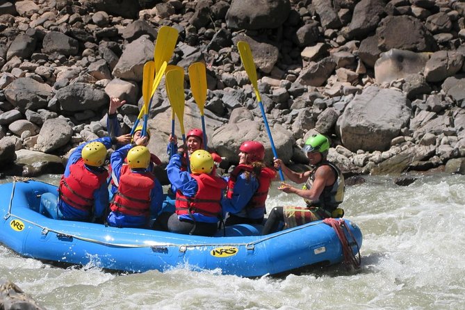 Rafting & Zip line Urubamba River 1 Day - Lunch, sauna, and hot showers