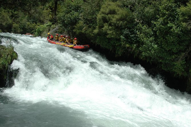Rangitaiki River White Water Rafting from Rotorua - Grade III and IV water through forest and rock walls