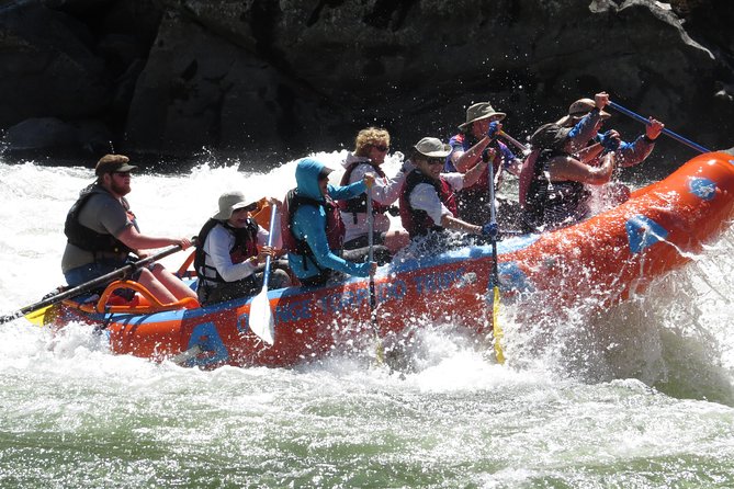 Riggins Idaho 1-day Rafting Trip on the Salmon River - Getting geared up for the Salmon River