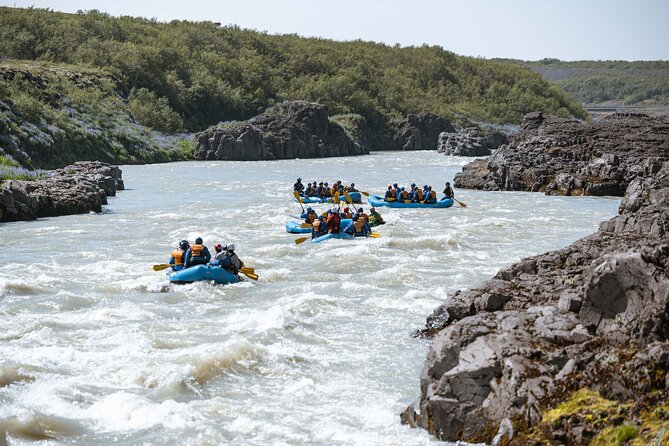 River Rafting on the Golden Circle - Getting ready at Drumbó River Base