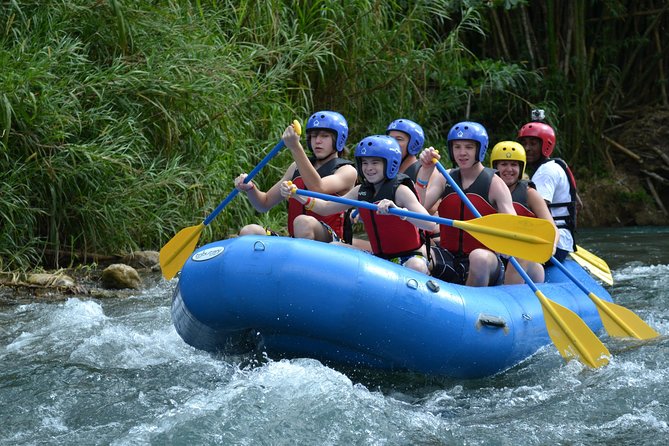 River Rapids Waterfalls Rafting and Beach Adventure - Key points at a glance