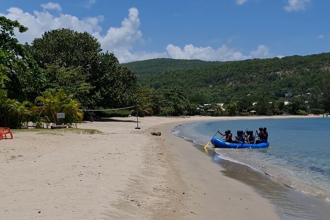 River Rapids Waterfalls Rafting and Beach Adventure - Under the old stone bridge to Bengal Bay