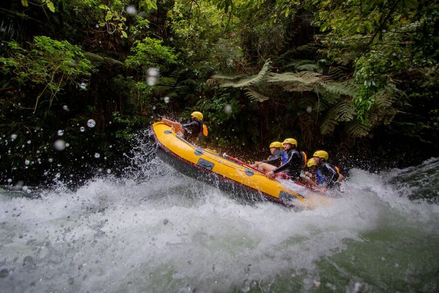 Rotorua Rafting: Kaituna River Rafting Experience-Free Sauna - The 7-metre waterfall is the moment to prepare for