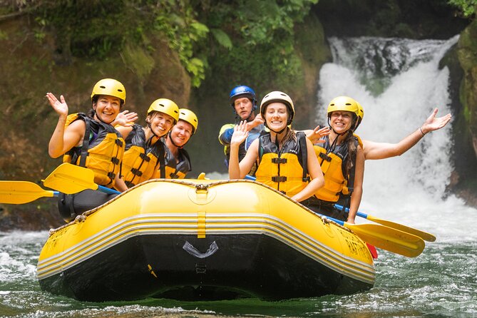 Rotorua Rafting: Kaituna River White Water Rafting & Free Sauna - Building toward three waterfalls
