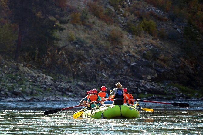 Salmon River Whitewater Rafting in Riggins, Idaho - Sandy beaches and the first change of pace
