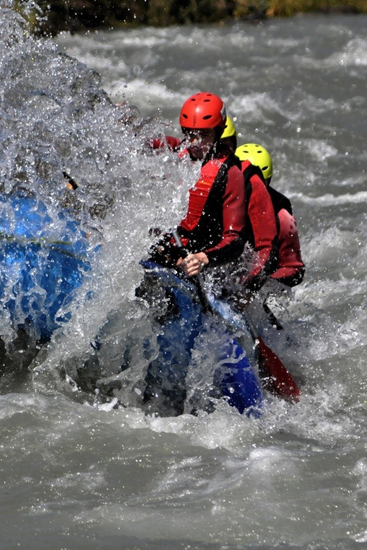 Salzburg: White Water Rafting on the Salzach River - The final splash and the impossibility of staying dry