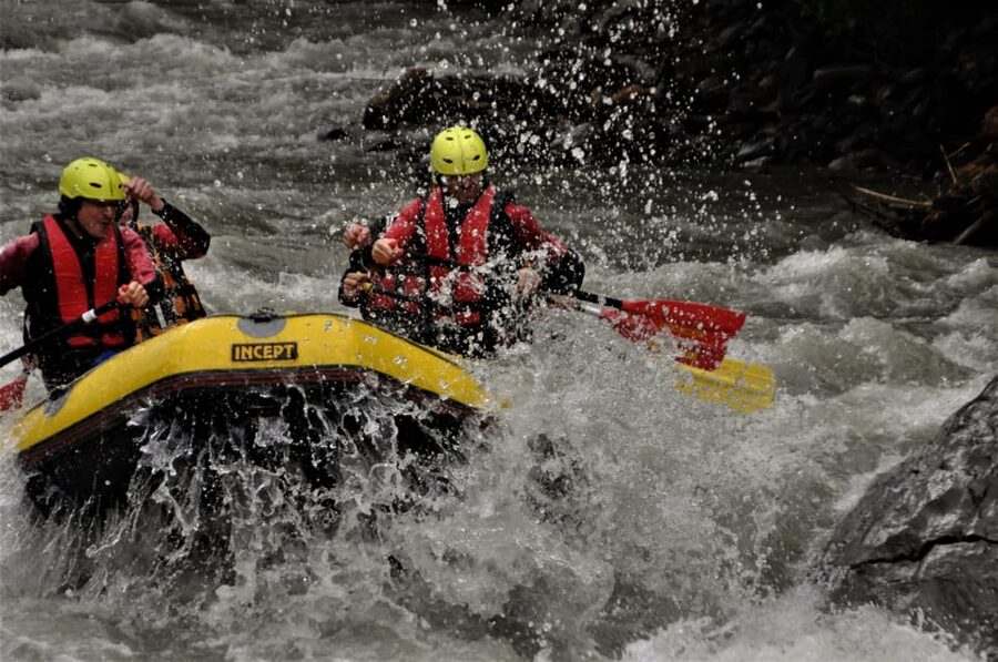 Salzburg: White Water Rafting on the Salzach River - How difficult is class III rafting here?
