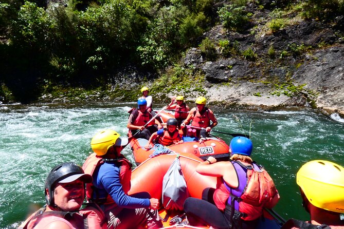 Shore Excursion: Scenic Rafting from Napier - Getting equipped at the family base
