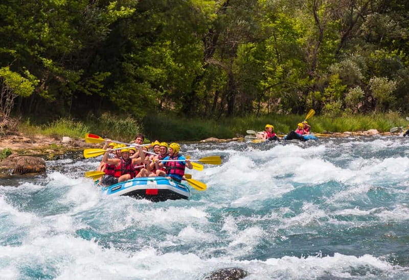 Side: Koprulu Canyon Whitewater Rafting with Lunch - Getting Equipped at Base Camp