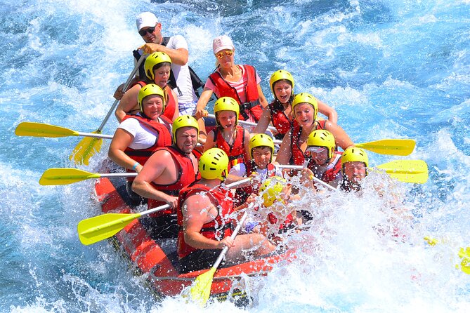 "Side: Whitewater Rafting Fun at Koprulu Canyon" - Optional canoe, zipline, and media extras