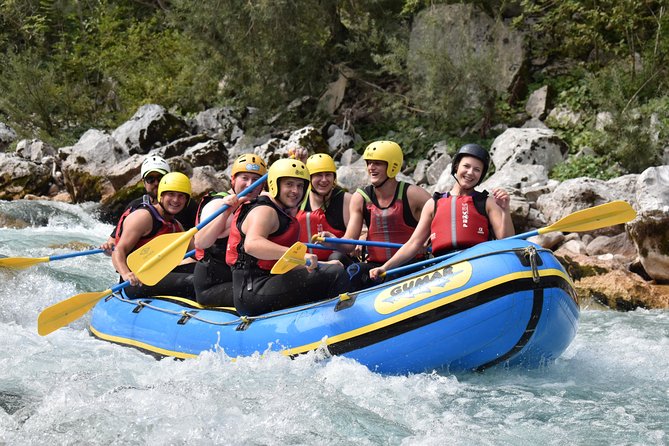 Soča River Rafting Adventure in Bovec - Ten kilometers of rapids and calm pools
