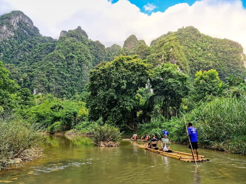 Sok River: Bamboo Raft Ride, Monkey Temple & View Point Tour - A gentle way to reach Khao Sok from Khao Lak