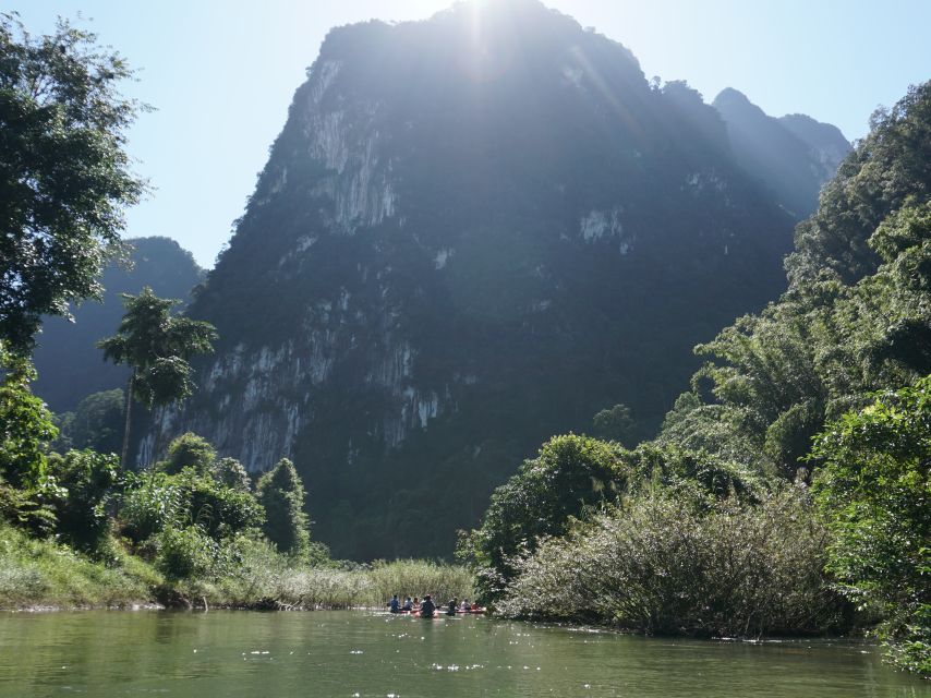 Sok River: Bamboo Raft Ride, Monkey Temple & View Point Tour - Meeting the monkeys at the cave temple