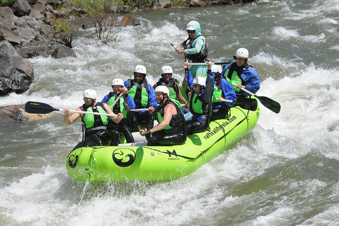 South Fork American River - PM Gorge Rafting Trip (Class 2-3+) - What the river looks and feels like