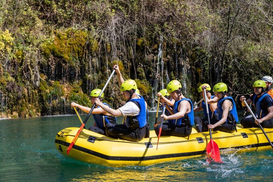 Split: Cetina River Whitewater Raft Trip with Pickup Option - What three hours on the Cetina River feels like