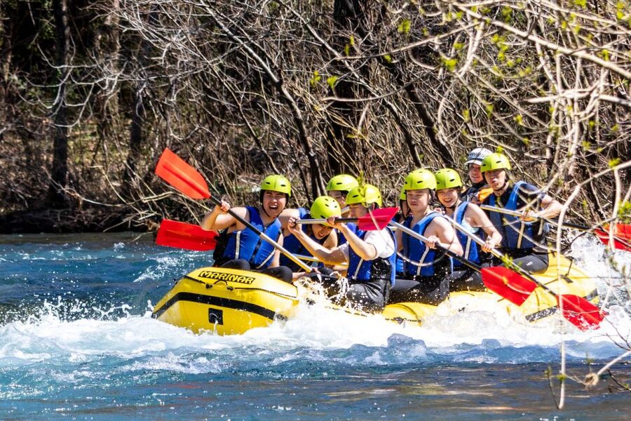 Split: Cetina River Whitewater Raft Trip with Pickup Option - Swimming in clear Cetina water