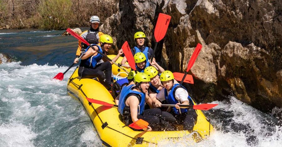Split: Cetina River Whitewater Raft Trip with Pickup Option - Rock jumps up to 5 meters high