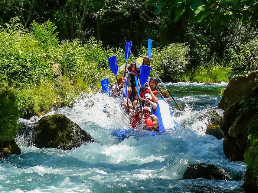 Split/Omiš: Cetina River Rafting with Cliff Jump & Swimming - What the Cetina River route feels like