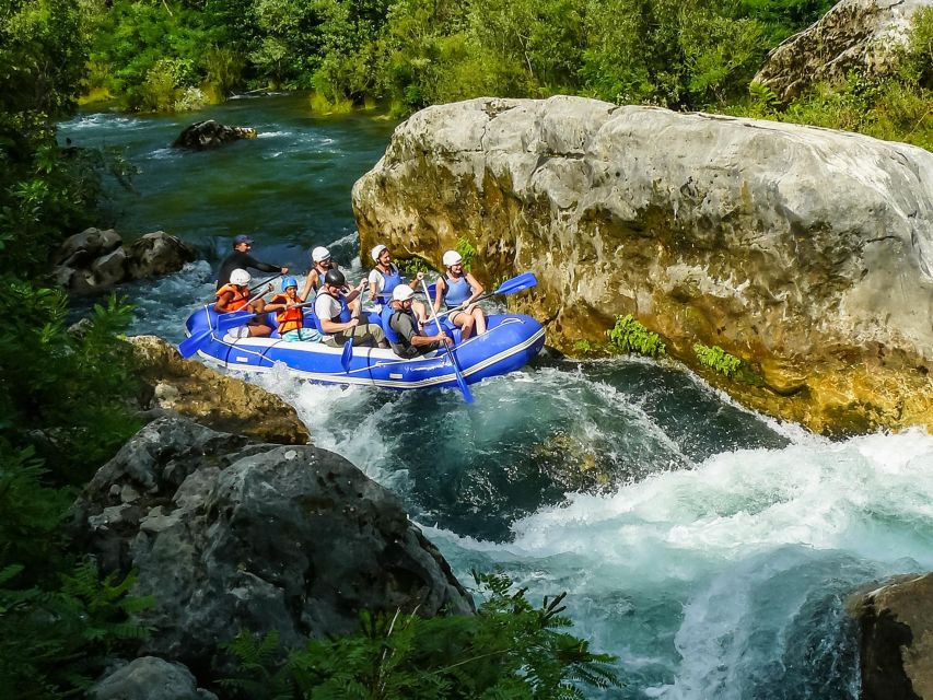 Split/Omiš: Cetina River Rafting with Cliff Jump & Swimming - Safety briefing and equipment