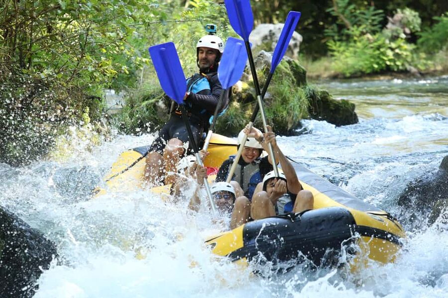 Split/Omiš: Rafting, Cliff Jumping, and Cave Tour - Meeting in Split or Omiš