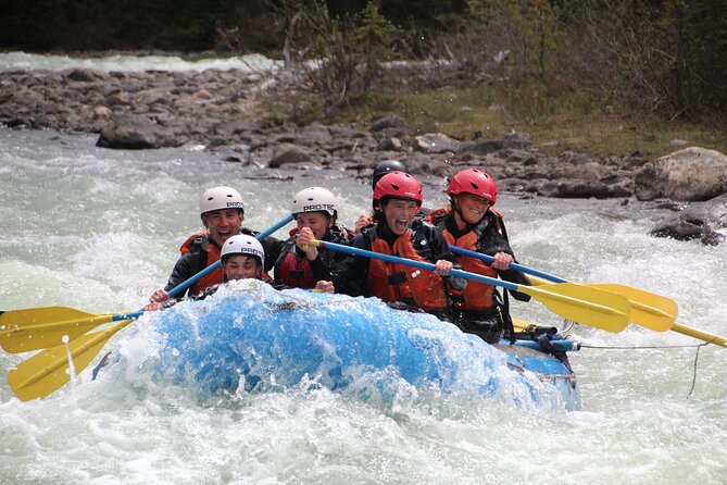 Sunwapta River Self-Drive Rafting Trip - Sunwapta Falls and Canyon at the finish