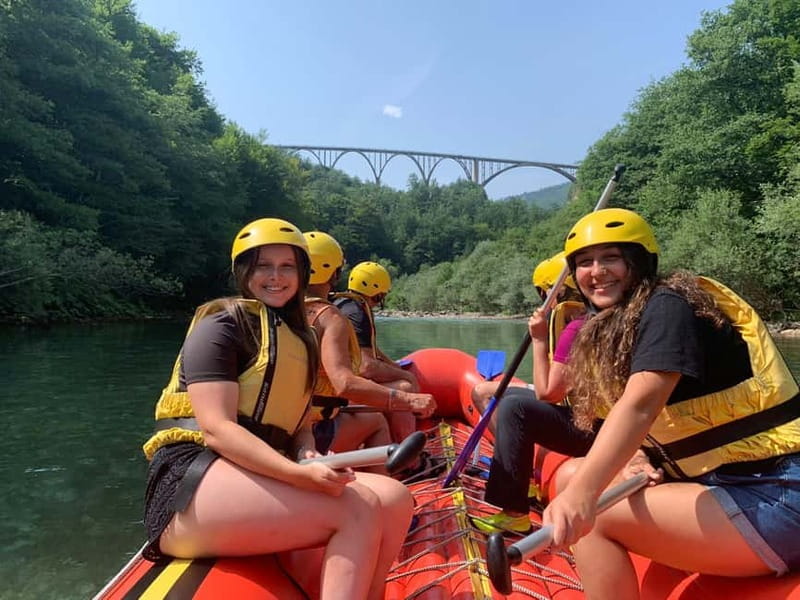 TARA BRIDGE: Tara River Rafting Trip with Jeep Transfer - Key points at a glance