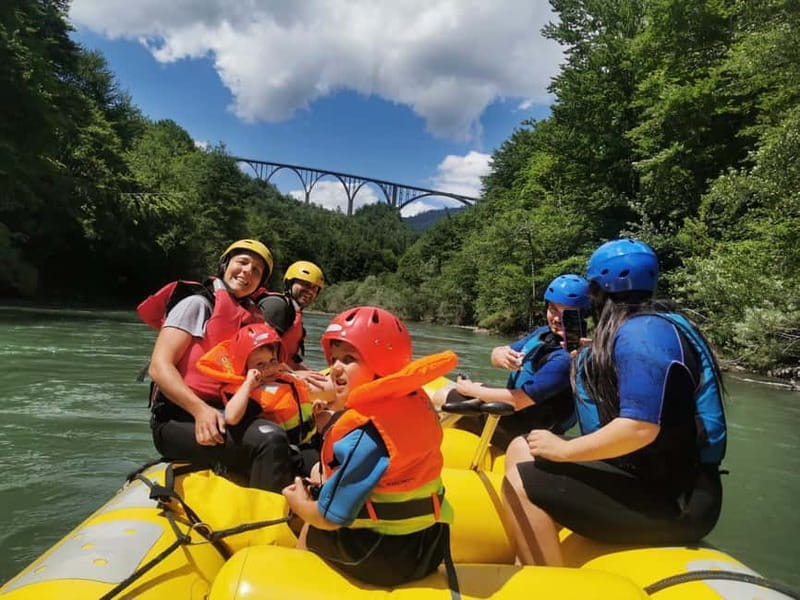 TARA BRIDGE: Tara River Rafting Trip with Jeep Transfer - The 15-minute jeep ride to Splavište
