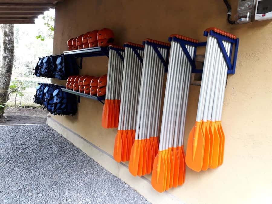 Telaga Waja: White Water Rafting with Lunch - Waterfalls, Hindu Shrines, and Prehistoric Cliffs