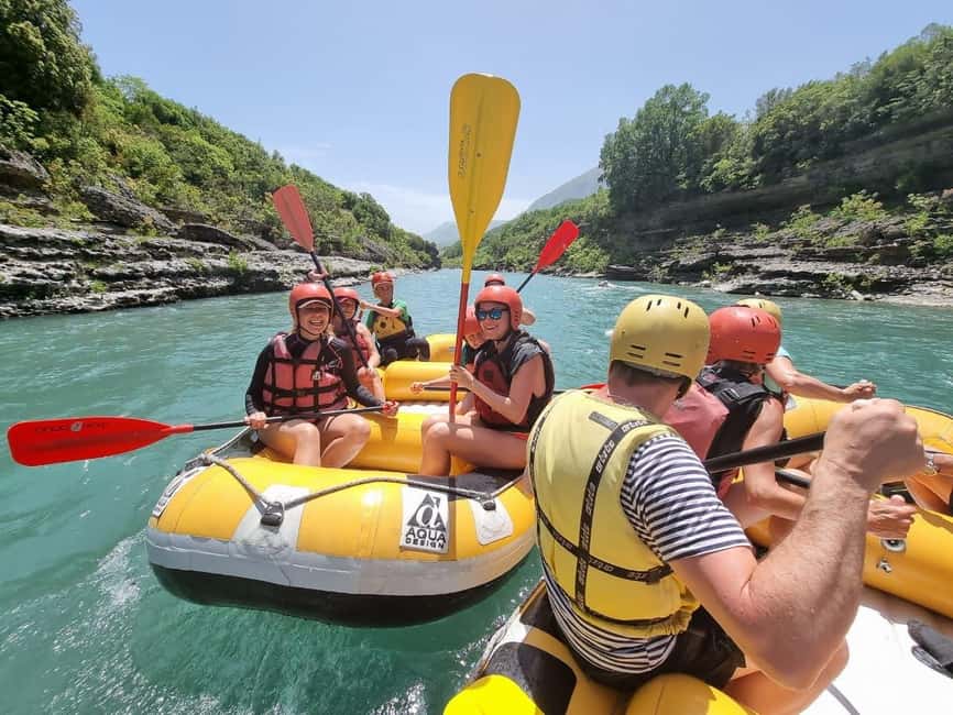 Tirana/Durrës/Golem: Vjosa Rafting, Benja Thermal Baths Tour - FAQ