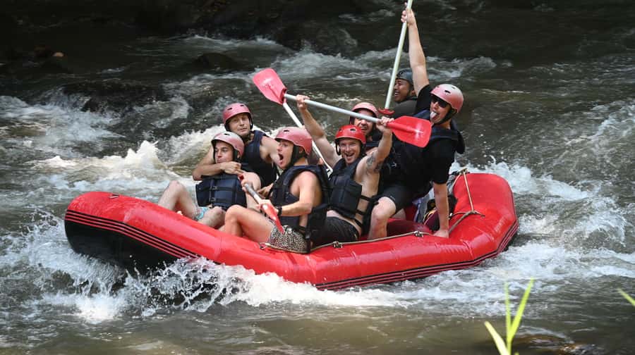 Ubud: Ayung River Guided Rafting Adventure with Lunch - What the Ayung River route feels like
