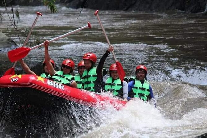 Ubud White Water Rafting on the Ayung River with Pickup & Lunch - Lunch and the practical end of the day
