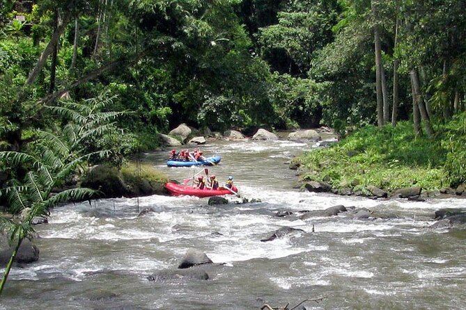 Ubud White Water Rafting with Waterfall and Lunch - Lunch, showers, and what is actually included
