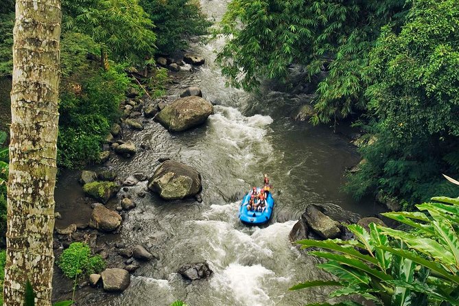 Ubud White Water Rafting with Waterfall and Lunch - What the two-hour Ayung River route feels like