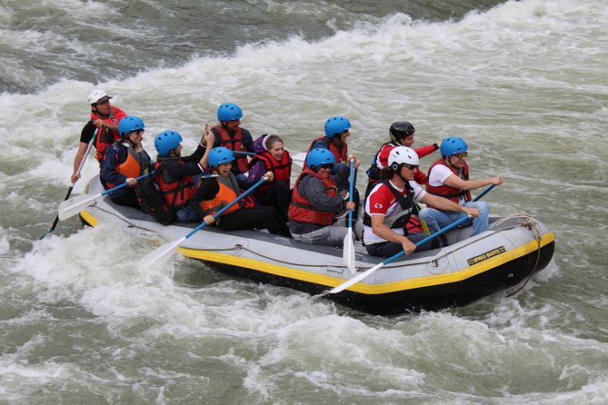 Urban Rafting on Rome's Tiber River - Meeting beneath Porta del Popolo