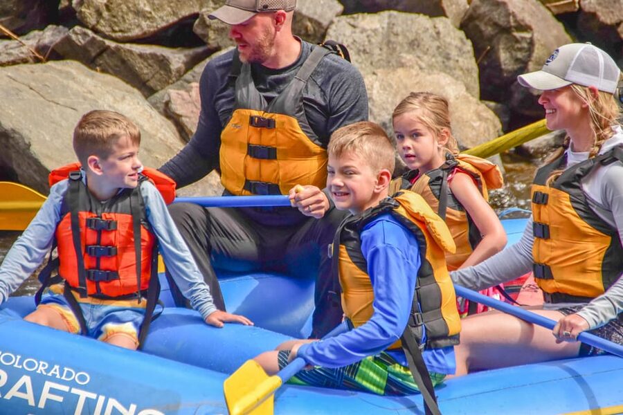 Vail CO: Family-Friendly Colorado River White Water Raft - My call on the Upper Colorado River trip