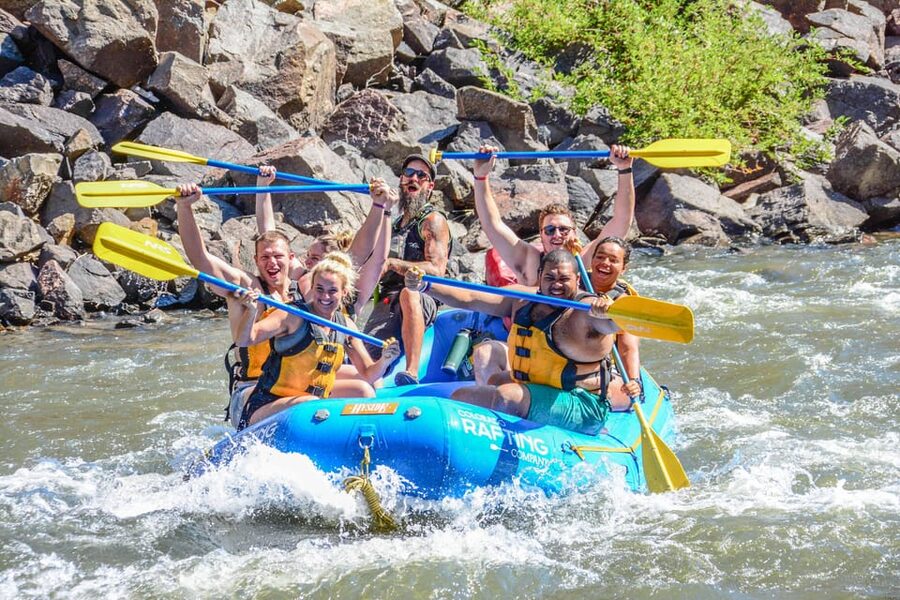 Vail CO: Family-Friendly Colorado River White Water Raft - Ranches, cliffs, and wildlife along the river