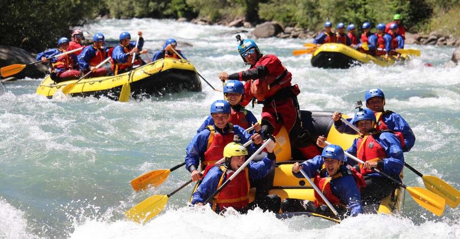 Val di Sole: Rafting for families on First River in Europe - Why the Noce River works for a family rafting trip