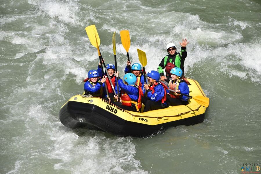 Val di Sole: Rafting for families on First River in Europe - Building from small waves to bigger rapids