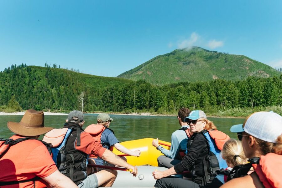 West Glacier: Glacier National Park Scenic Raft Trip - A gentle river trip at Glacier’s southern edge