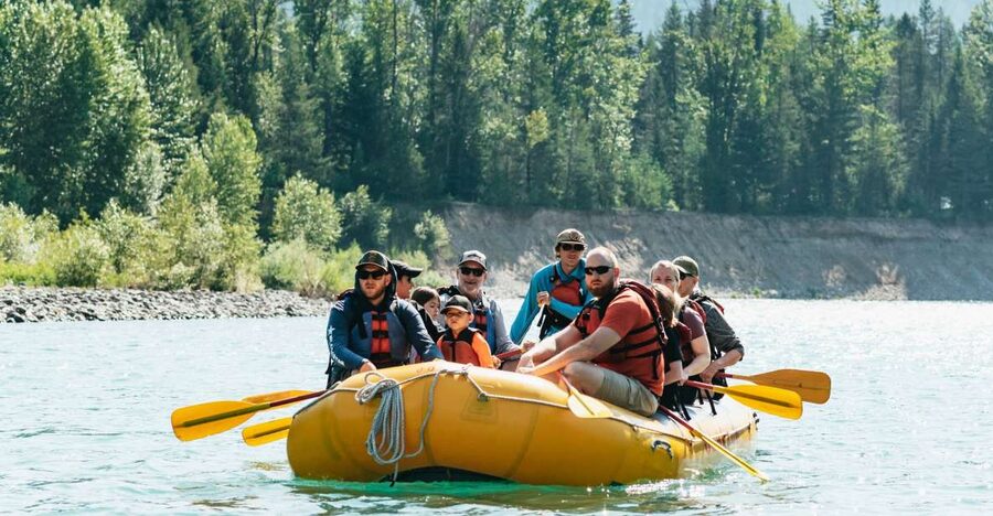 West Glacier: Glacier National Park Scenic Raft Trip - Two hours on the Middle Fork Flathead River