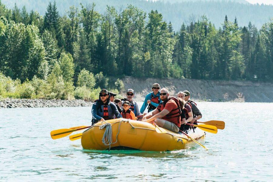 West Glacier: Glacier National Park Scenic Raft Trip - What happens from check-in to the river