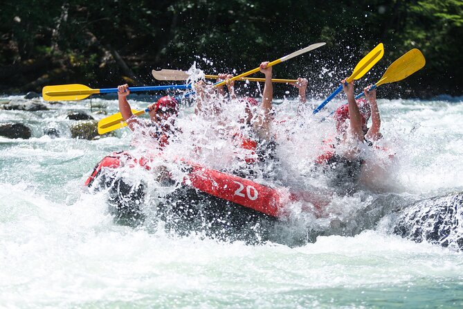 Whistler's Only Green River Whitewater Rafting - Leaving Whistler Village for the forest
