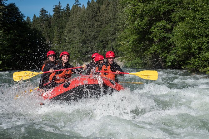 Whistler's Only Green River Whitewater Rafting - Guides who keep the raft calm and lively