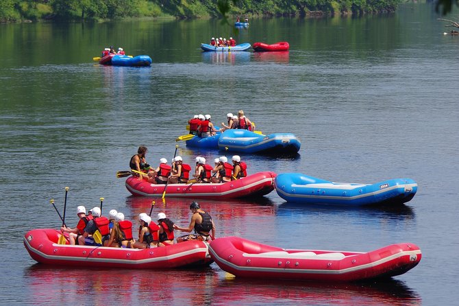 White-water Rafting Adventure on the Menominee River - The flatwater start gives you time to settle in