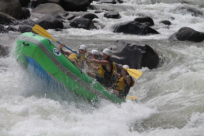 White Water Rafting class V - What class V means on the Balsa River